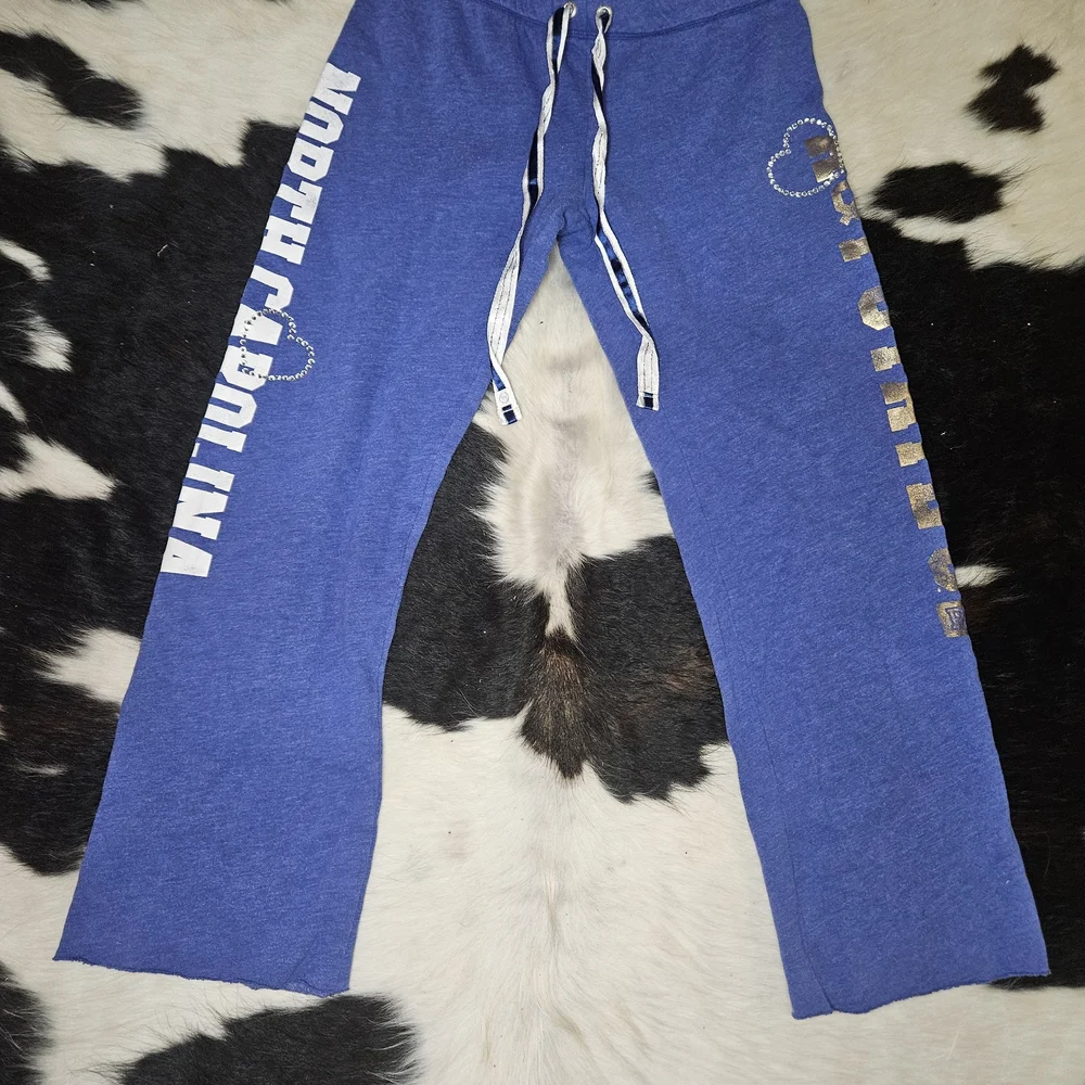 PINK Victoria's Secret Blue Sweatpants - Picture 1 of 3
